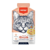Wanpy Meat Broth Wet Food With Salmon & Tuna - 50G
